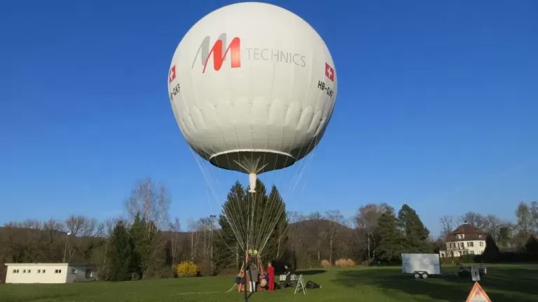 Gas balloon day ride/ flight