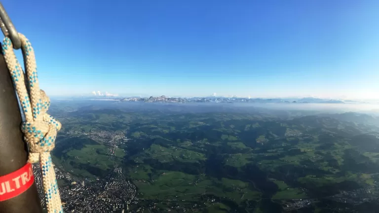 Blick in Richtung Säntis
