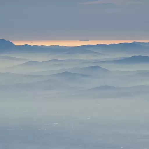 Blick aufs Mittelmeere bei La Spezia