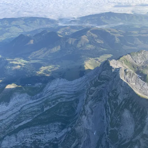 Über dem Säntis