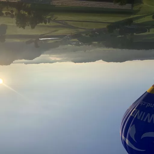 Eine mega schöne Ballonfahrt mit Sonnenaufgang. Einfach traumhaft 