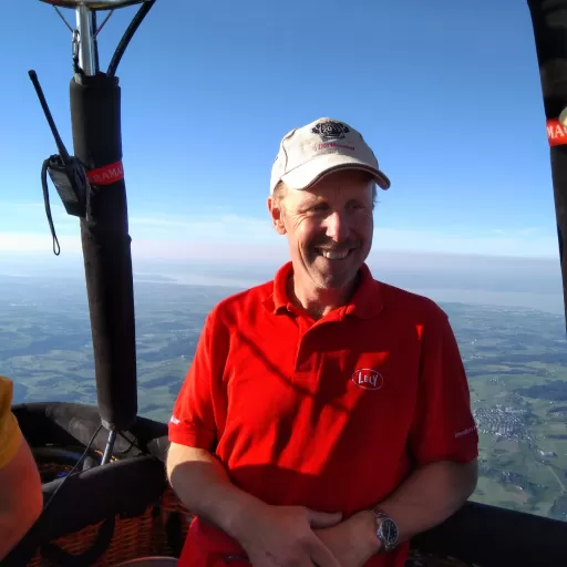 Eine unvergessliche Geburtstags-Ballonfahrt. Herzlichen Dank