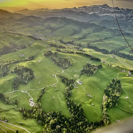 Wunderbare Aussicht